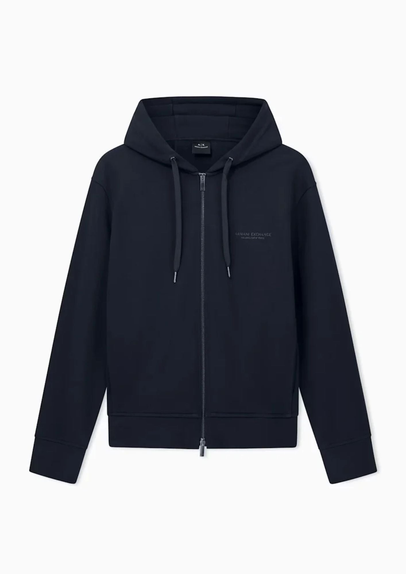 Felpa regular fit in cotone french terry Blu Navy XM001293 AF20934 UB101 ARMANI EXCHANGE 