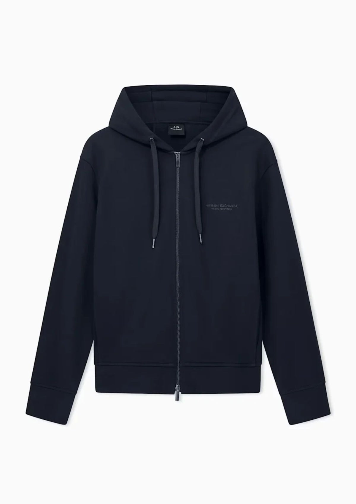 Felpa regular fit in cotone french terry Blu Navy XM001293 AF20934 UB101 ARMANI EXCHANGE 
