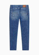 Pantalone cinque tasche Skinny in denim di cotone stretch Dark Blu Denim XM001512 AF25551 MB010 ARMANI EXCHANGE 