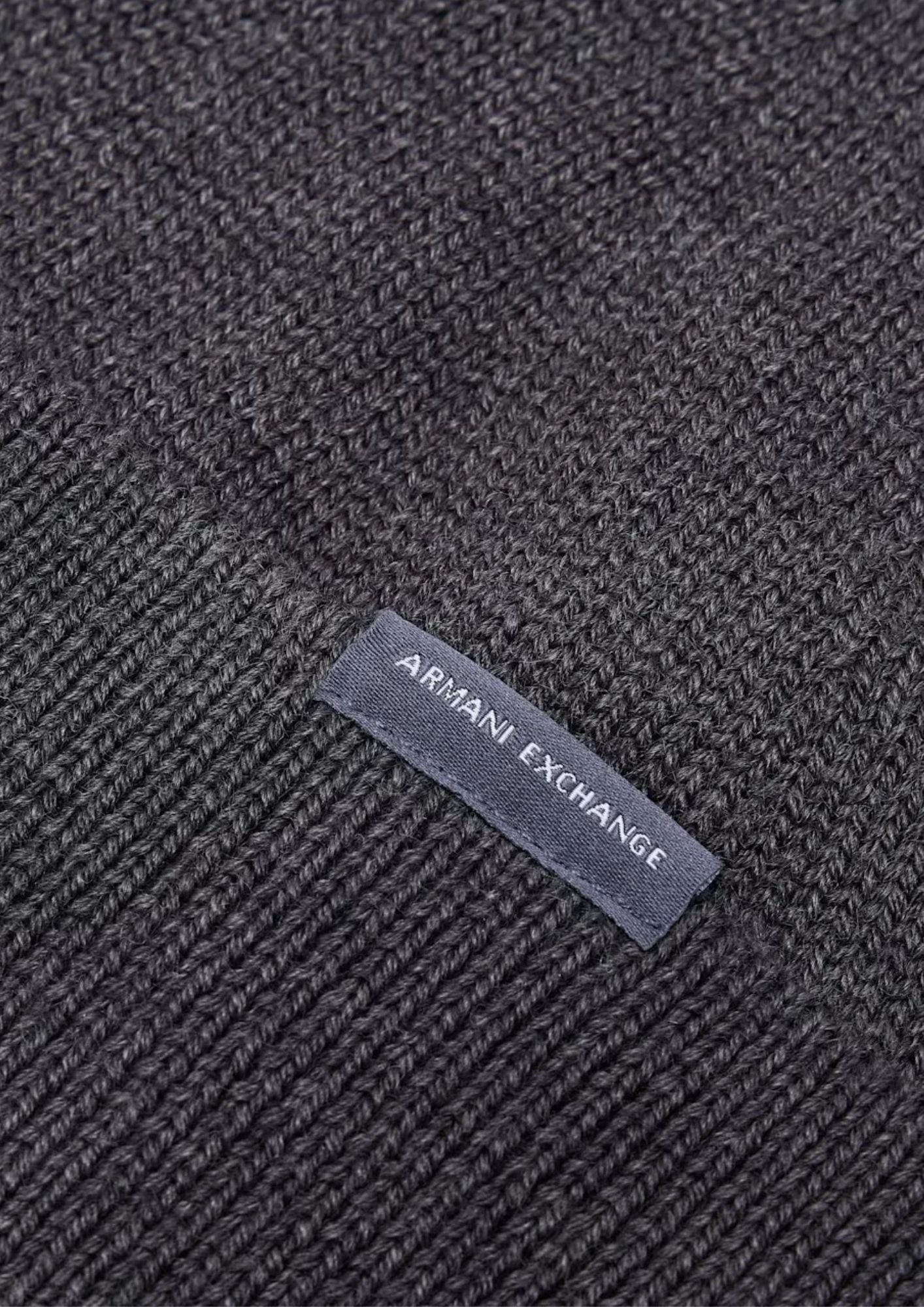 Berretto Crossover in misto lana e cotone Grigio XM001534 AF14008 O6021 ARMANI EXCHANGE 