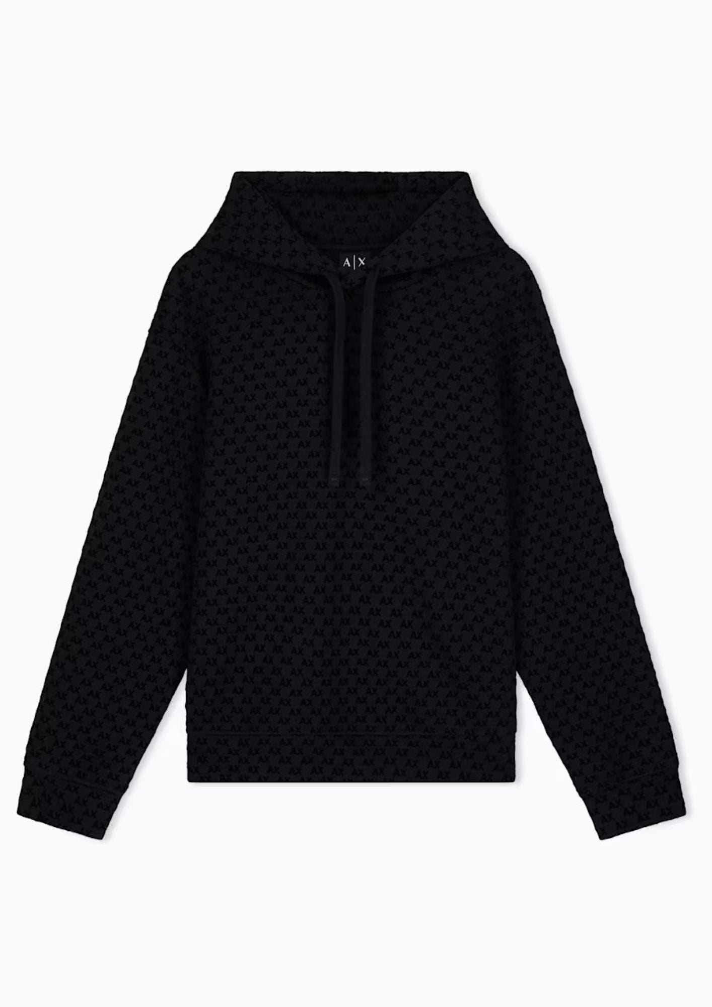 Felpa regular fit in cotone elasticizzato Nero XM002903 AF10818 UC001 ARMANI EXCHANGE 