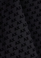 Pantaloni joggers in jersey con logo all over Nero XM002904 AF10818 UC001 ARMANI EXCHANGE 
