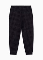 Pantaloni joggers in jersey con logo all over Nero XM002904 AF10818 UC001 ARMANI EXCHANGE 