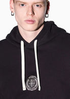 Felpa Crossover in cotone con cappuccio e logo Grigia XM002912 AF26047 U8128 ARMANI EXCHANGE 