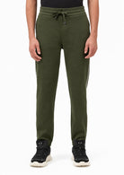 Pantaloni vestibilità regular in jersey di cotone stretch Verde Pet XM002945 AF10818 U8123 ARMANI EXCHANGE 