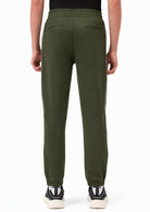 Pantaloni vestibilità regular in jersey di cotone stretch Verde Pet XM002945 AF10818 U8123 ARMANI EXCHANGE 