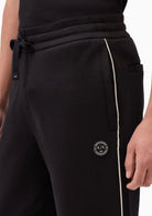 Pantaloni vestibilità regular in jersey di cotone stretch Neri XM002945 AF10818 UC001 ARMANI EXCHANGE 