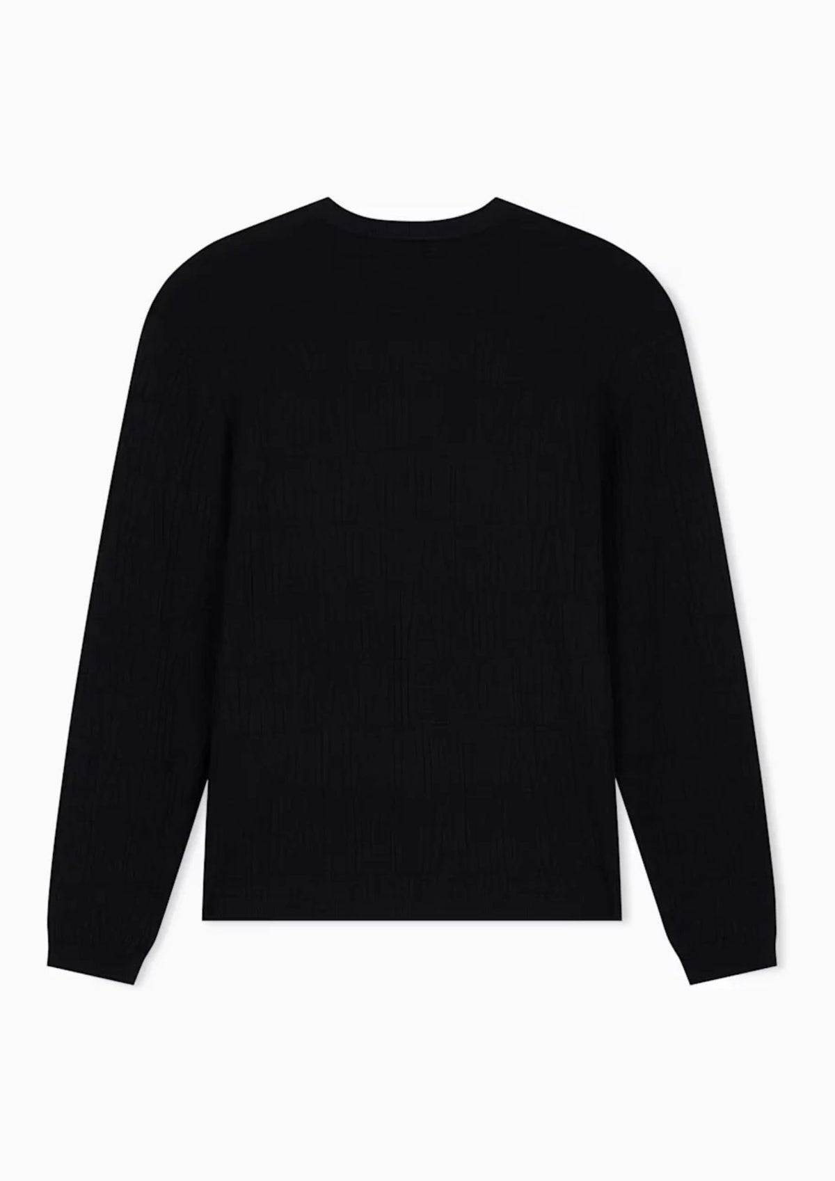 Pullover vestibilità regular in misto viscosa Nero XM002986 AF10454 UC001 ARMANI EXCHANGE 