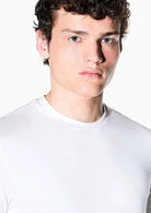 T-shirt a taglio slim in jersey di cotone stretch Bianca XM003141 AF26650 U0009 ARMANI EXCHANGE 