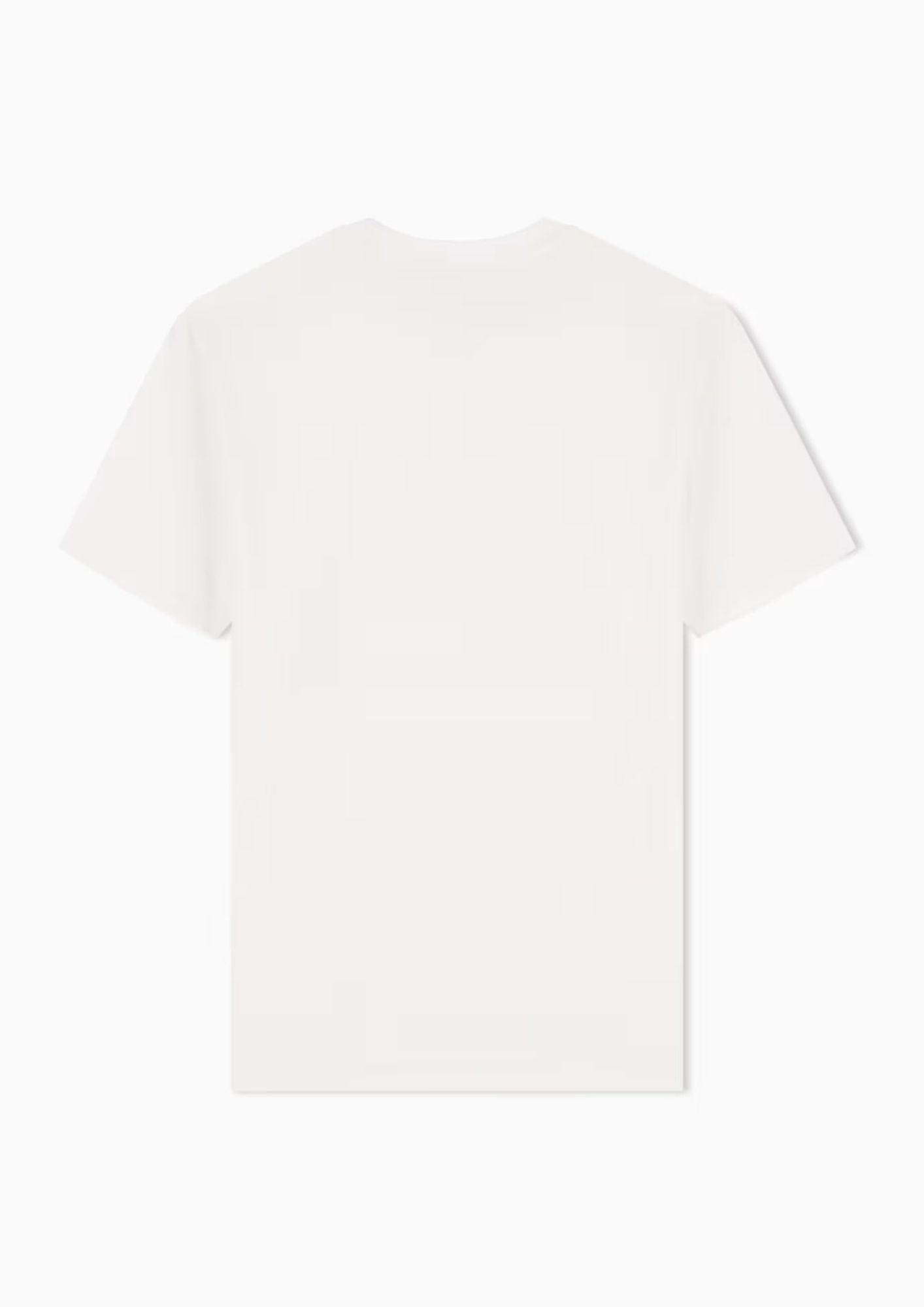 T-shirt a taglio slim in jersey di cotone stretch Bianca XM003141 AF26650 U0009 ARMANI EXCHANGE 