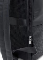 Zaino con banda a contrasto con logo e tasca frontale Nero Acciaio XM003173 AF26691 MC028 ARMANI EXCHANGE 