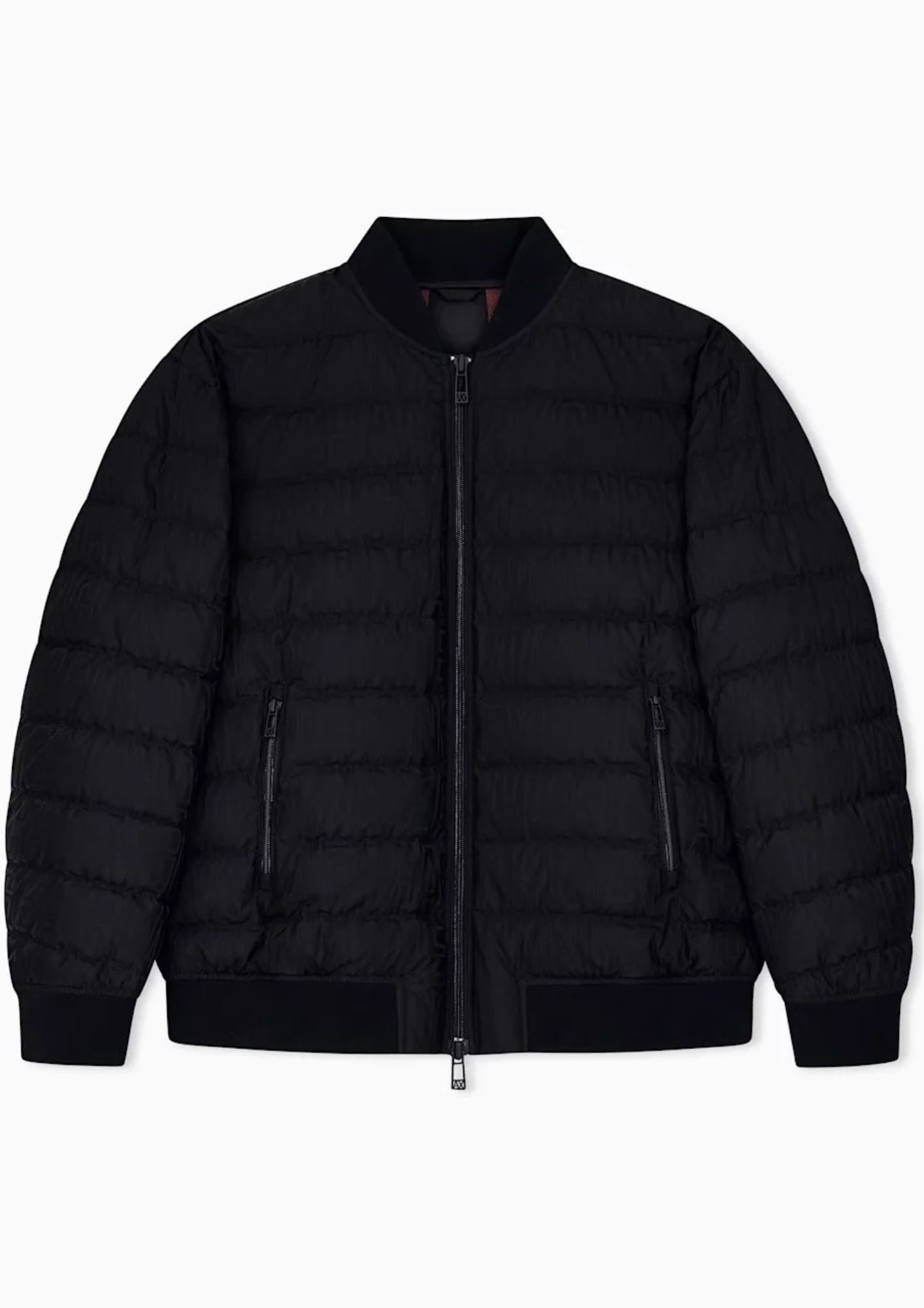 Piumino in nylon jacquard con dettagli in maglia Nero XM003310 AF28563 FC340 ARMANI EXCHANGE 