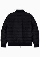 Piumino in nylon jacquard con dettagli in maglia Nero XM003310 AF28563 FC340 ARMANI EXCHANGE 