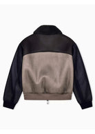 Giubbino blouson vestibilità regolare Nero Blu e Beige XM003323 AF28562 M8433 ARMANI EXCHANGE 