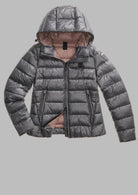 Giubbino Corto Imbottito Ovatta Termica Caroll Grigio Roccia Brown BLDC02070 6648 920BW BLAUER 