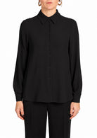 Camicia Donna con Colletto Classico Nero 5032R003196N 33 DIANA GALLESI 