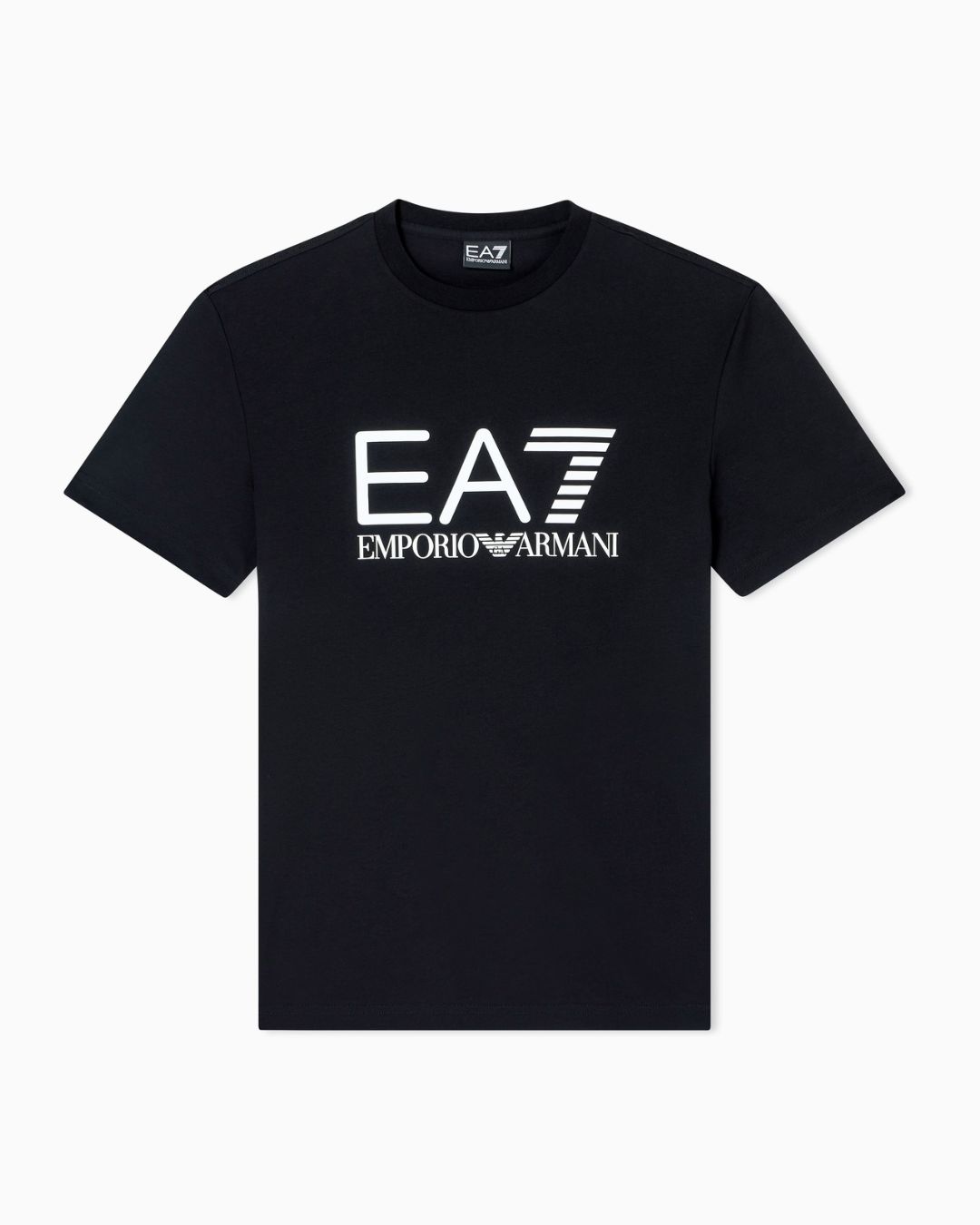 T-shirt Core Identity slim fit in cotone con maxi logo Nero 7M001412 AF22264 UC001 EA7 EMPORIO ARMANI 