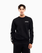 Felpa Logo Series regular in jersey Nero 7M002195 AF10377 UC001 EA7 EMPORIO ARMANI 