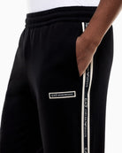 Pantaloni Logo Series slim con bande laterali Nero 7M002198 AF10377 UC001 EA7 EMPORIO ARMANI 