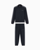 Tuta Logo Series in jersey misto cotone Nero 7M002221 AF12660 U8134 EA7 EMPORIO ARMANI 