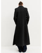 Cappotto lungo in double Emmacciuga Grigio Scuro Melange 2625016031200 011 EMME MARELLA 