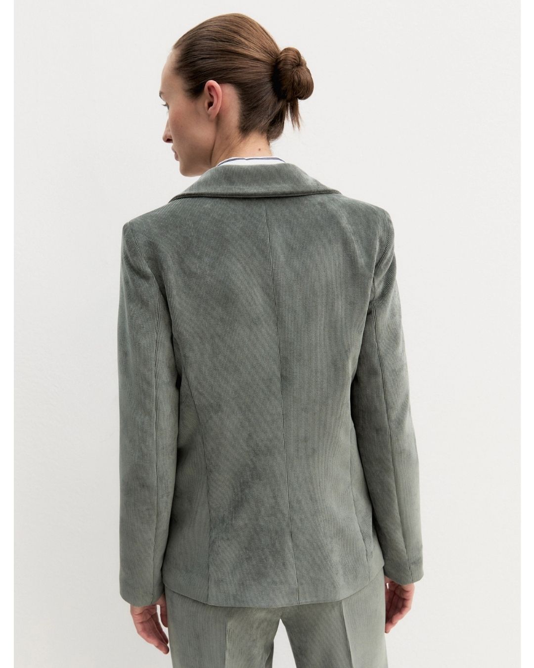 Blazer in velluto Emmresia Sottobosco 2625046011200 004 EMME MARELLA 