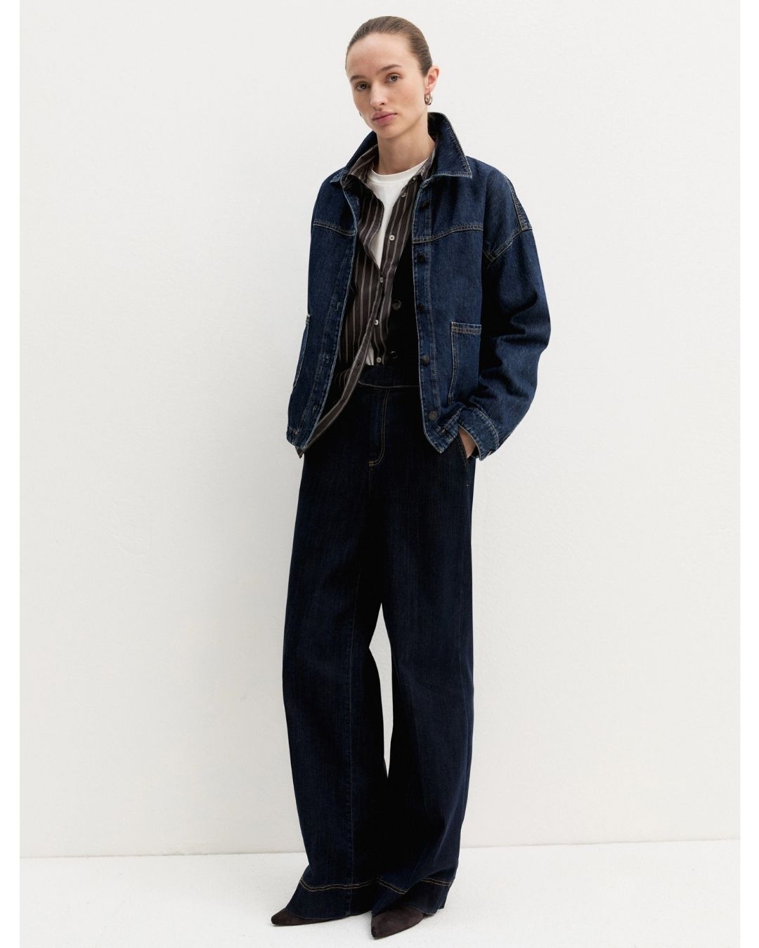 Giacca in denim Emmgetti Blue Jeans 2625046031200 002 EMME MARELLA 