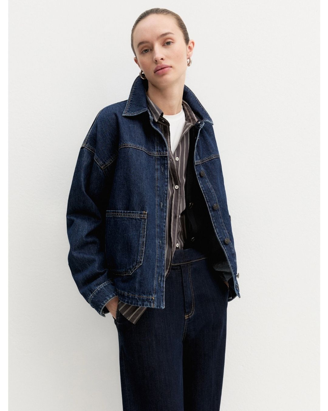 Giacca in denim Emmgetti Blue Jeans 2625046031200 002 EMME MARELLA 