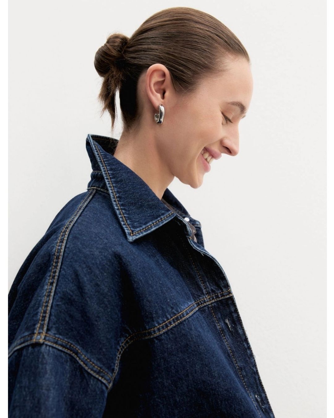 Giacca in denim Emmgetti Blue Jeans 2625046031200 002 EMME MARELLA 
