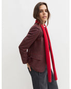 Blazer monopetto in flanella stretch Emmraso Rosso 2625046032200 007 EMME MARELLA 