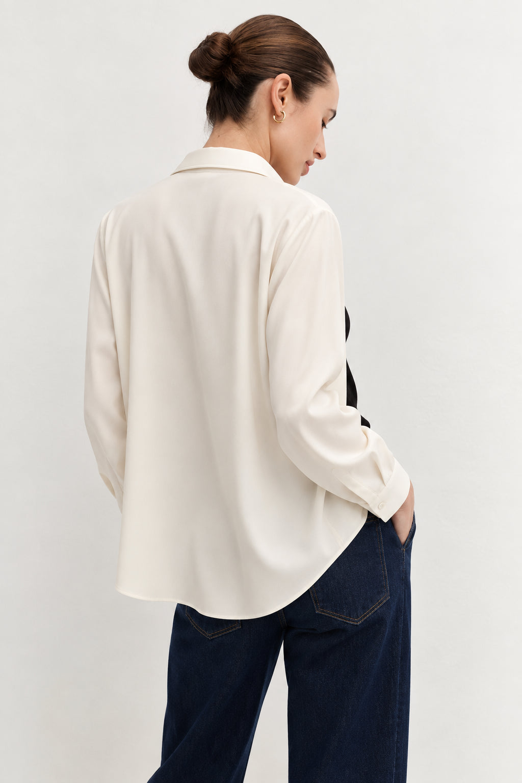Emme Marella Camicia Donna Emmedro Bianco Avorio 2625116081200 001 EMME MARELLA 
