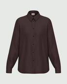 Camicia in raso stretch Emmedro Testa di moro 2625116081200 011 EMME MARELLA 