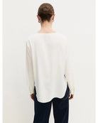 Blusa in raso stretch Emmcursore Avorio 2625116091200 001 EMME MARELLA 