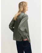 Camicia in twill stampato Emmduomo Salvia 2625116231200 003 EMME MARELLA 