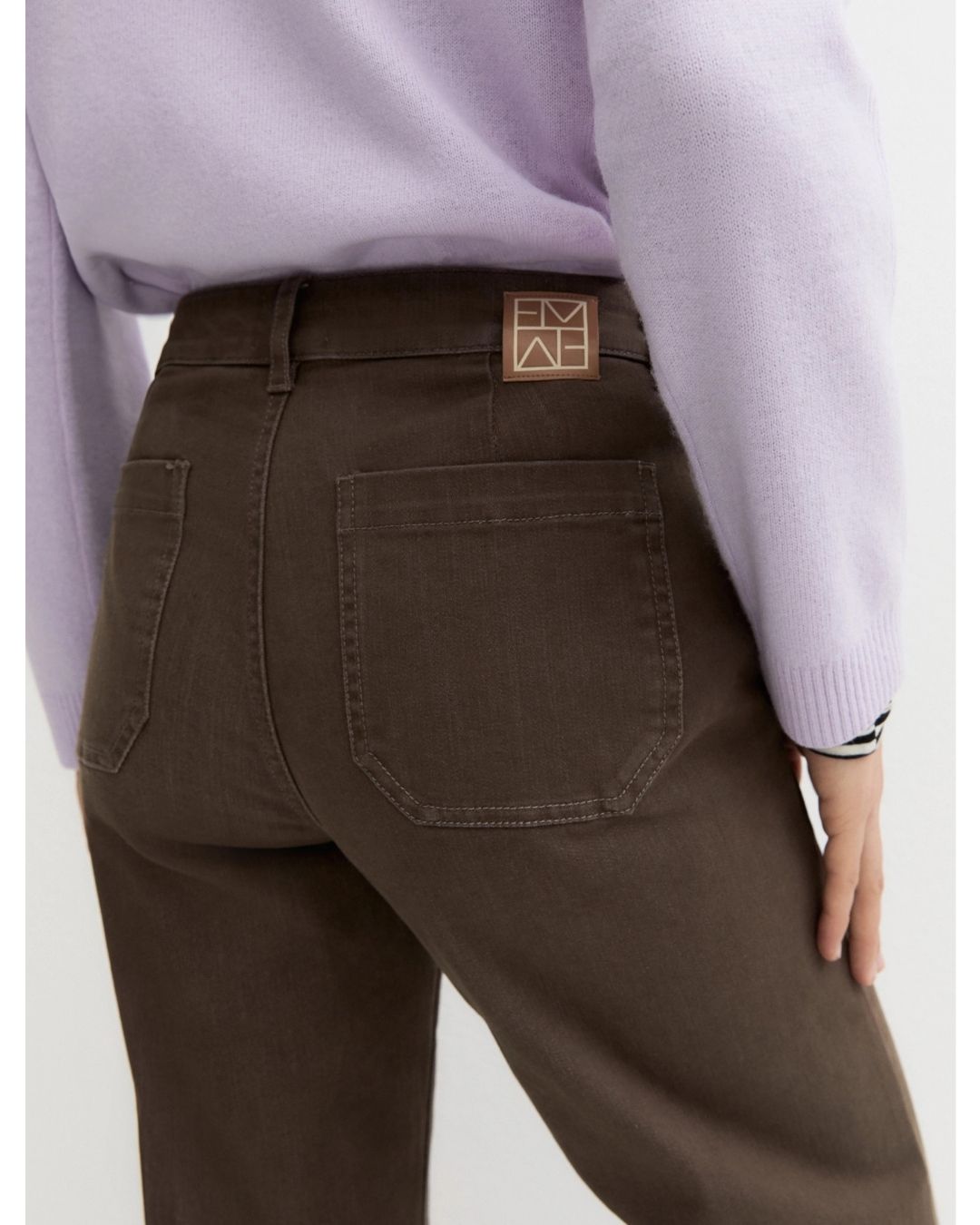 Pantalone ampio Emmresto Tortora 2625136052200 002 EMME MARELLA 