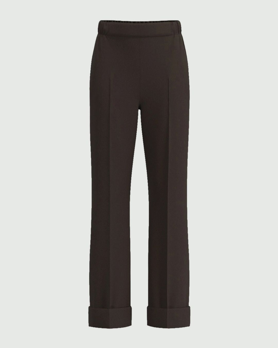 Pantalone in gabardina stretch Emmflirt Testa di moro 2625136082200 009 EMME MARELLA 