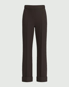 Pantalone in gabardina stretch Emmflirt Testa di moro 2625136082200 009 EMME MARELLA 