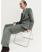 Pantalone in velluto a coste stretch Emmdraghi Sottobosco 2625136101200 004 EMME MARELLA 