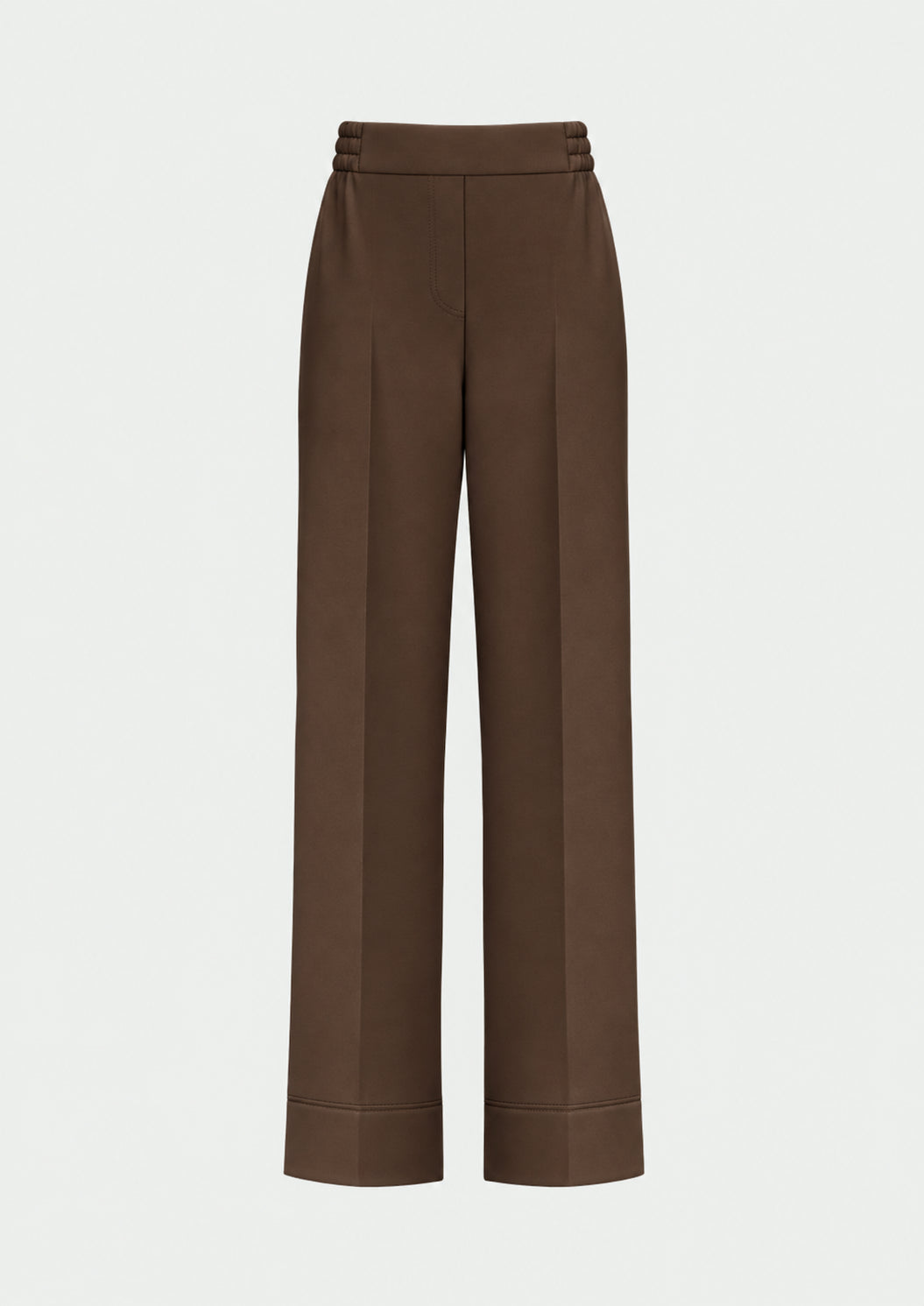 Pantalone dritto in flanella stretch Emmfiesta Testa di Moro 2625136111200 007 EMME MARELLA 