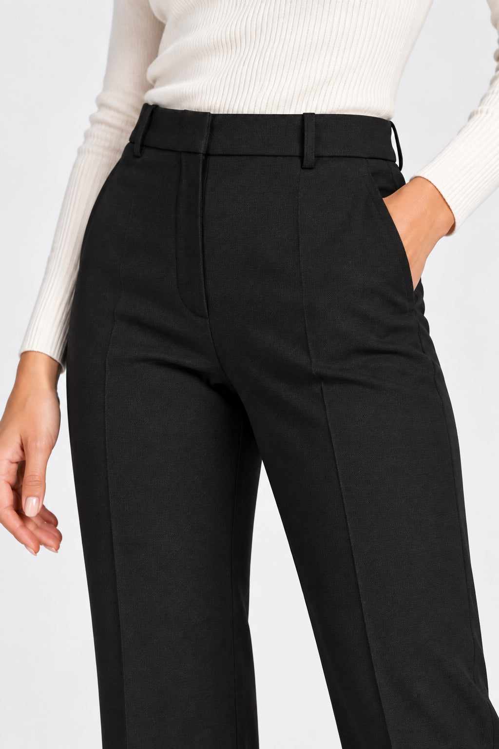 Emme Marella Pantalone Donna Emmpalpiti1 Nero 2625136231200 009 EMME MARELLA 