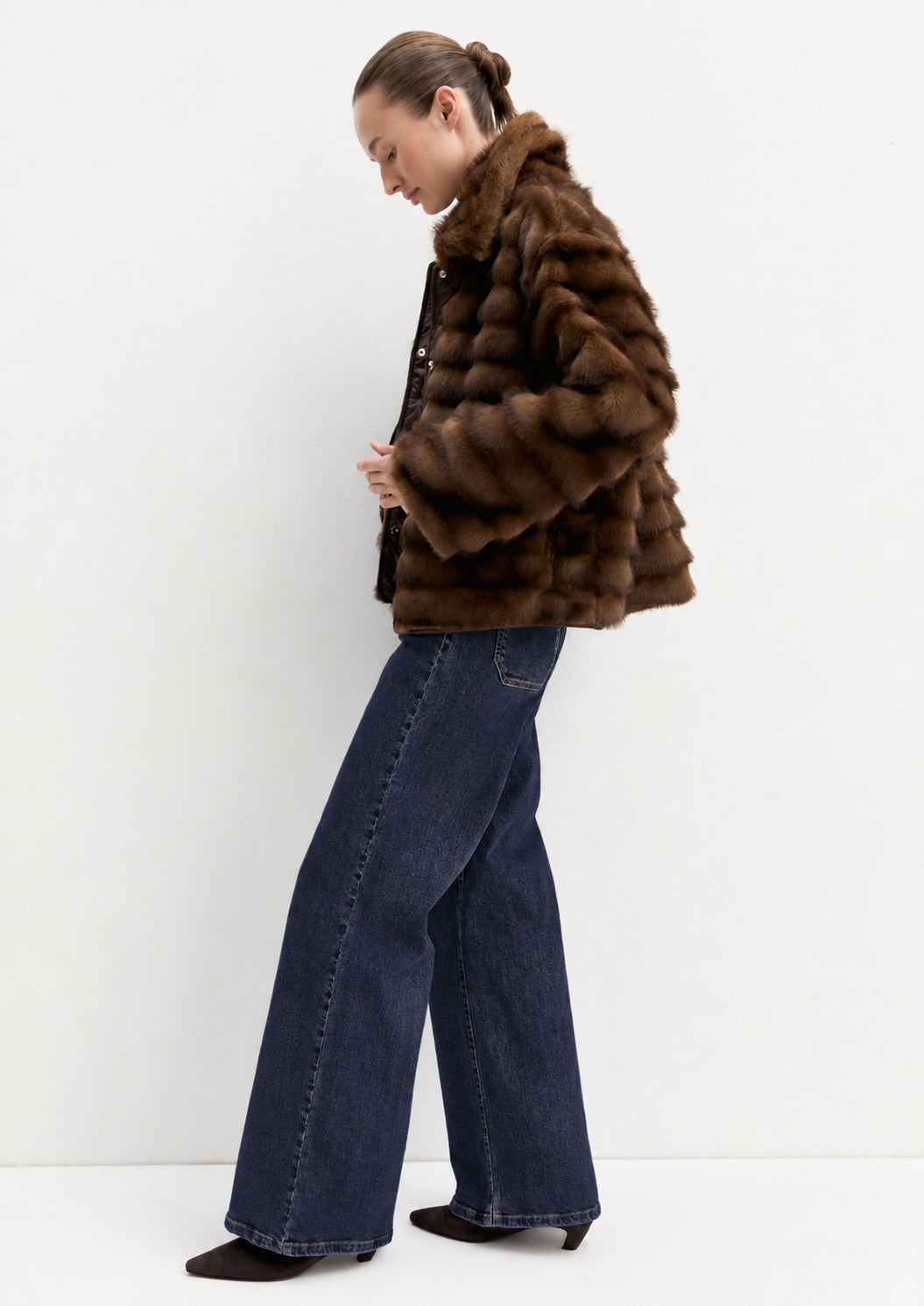 Jeans wide flare Emmwhideflare Blu Notte 2625186021200 001 EMME MARELLA 