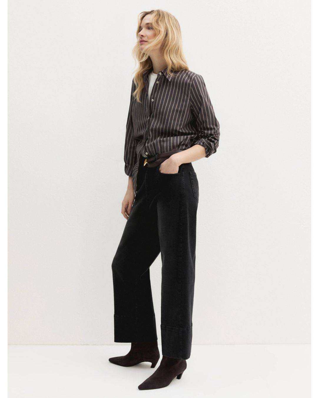 Jeans cropped Emmcropped Nero 2625186041200 004 EMME MARELLA 