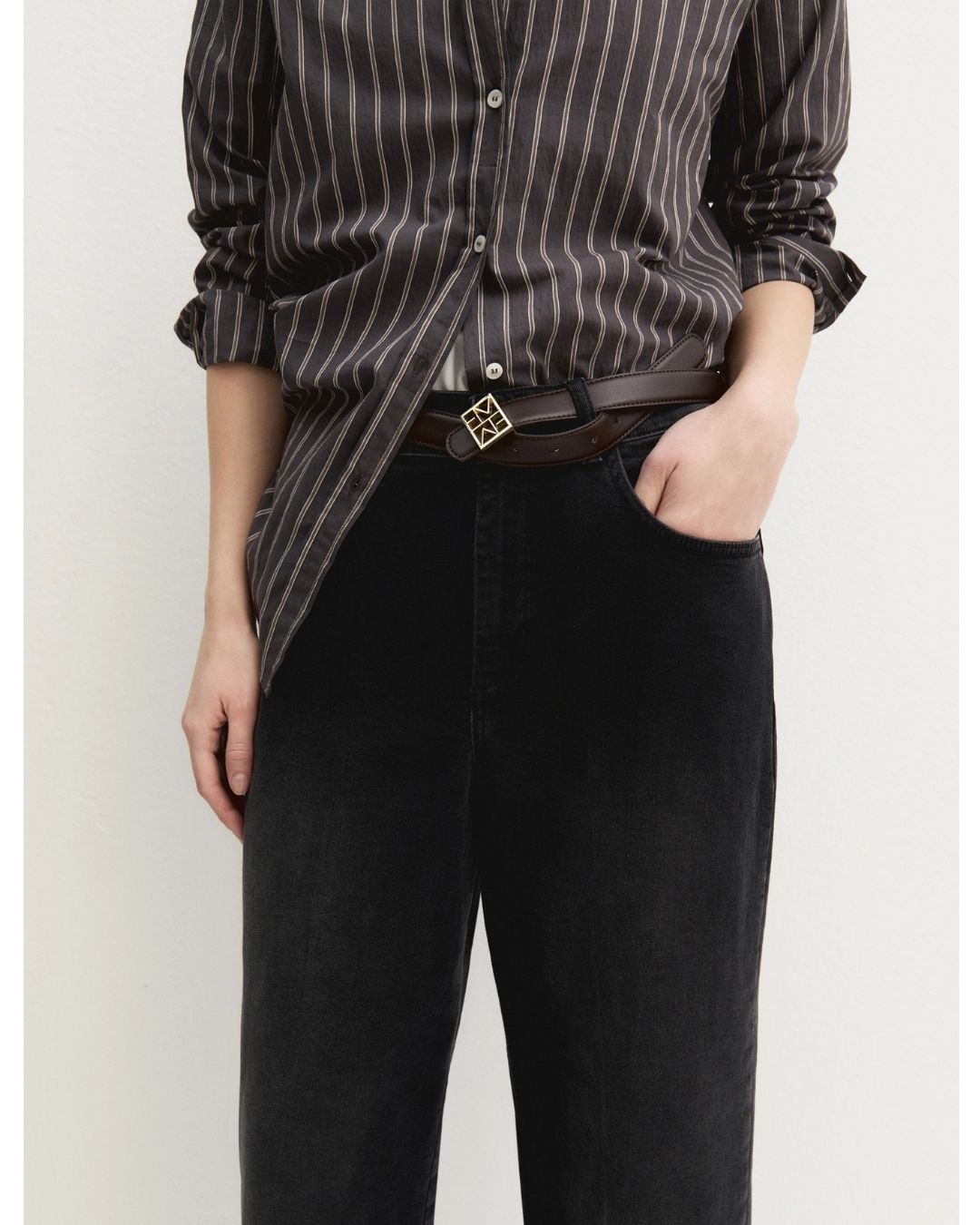 Jeans cropped Emmcropped Nero 2625186041200 004 EMME MARELLA 