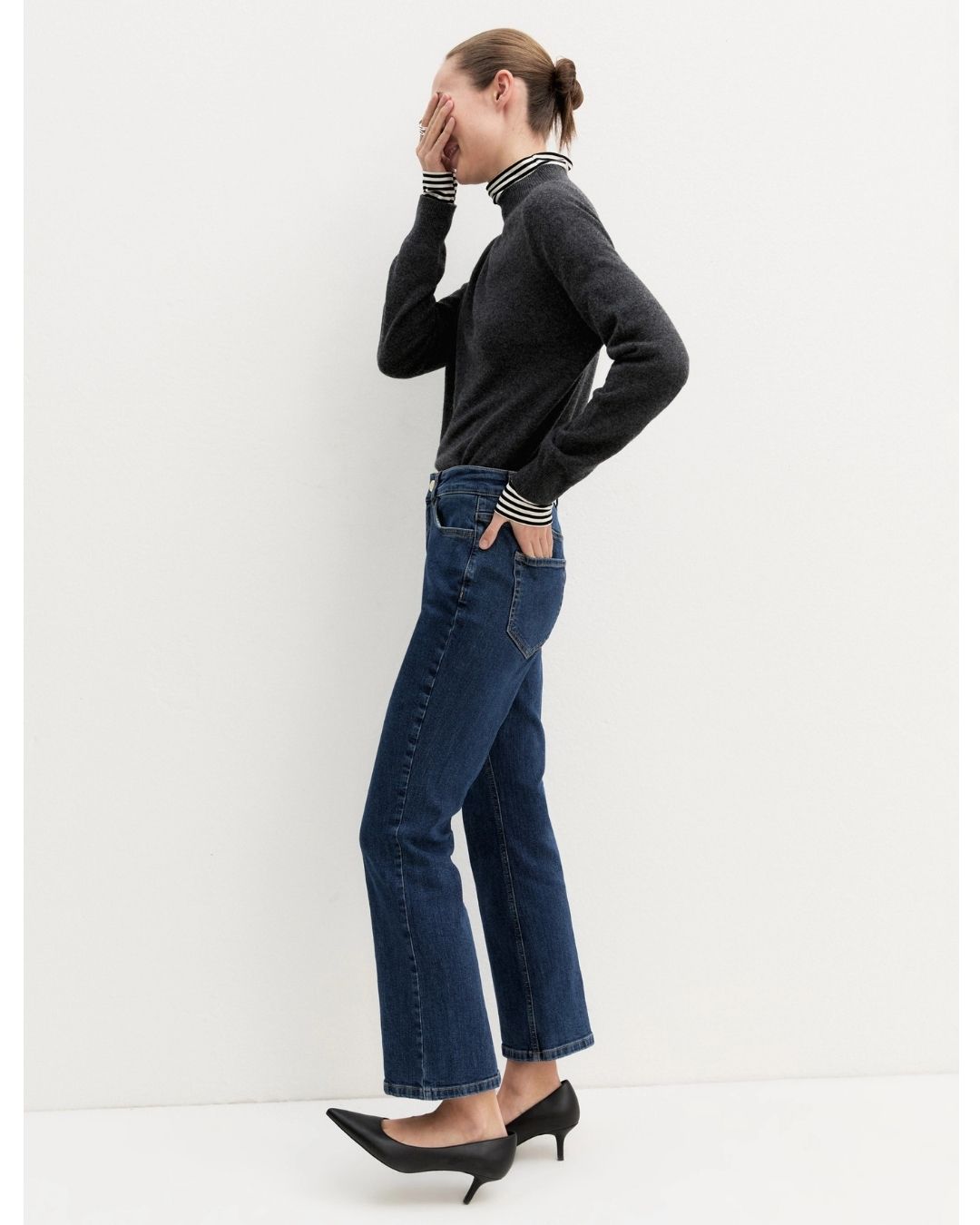 Jeans slim flare Emmslimflare Blu 2625186051200 003 EMME MARELLA 