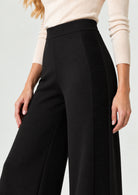 Pantalone in viscosa stretch Emmfoggia Nero 2625336011200 016 EMME MARELLA 