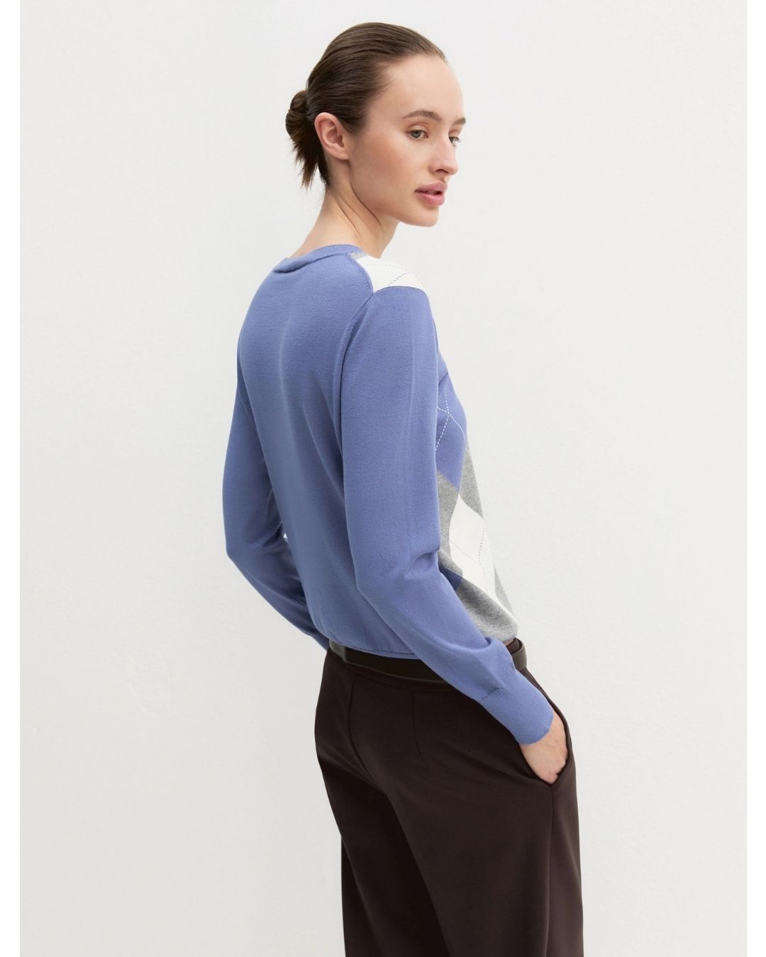 Maglia aderente stretch Emmcarabo Ortensia 2625366131200 008 EMME MARELLA 