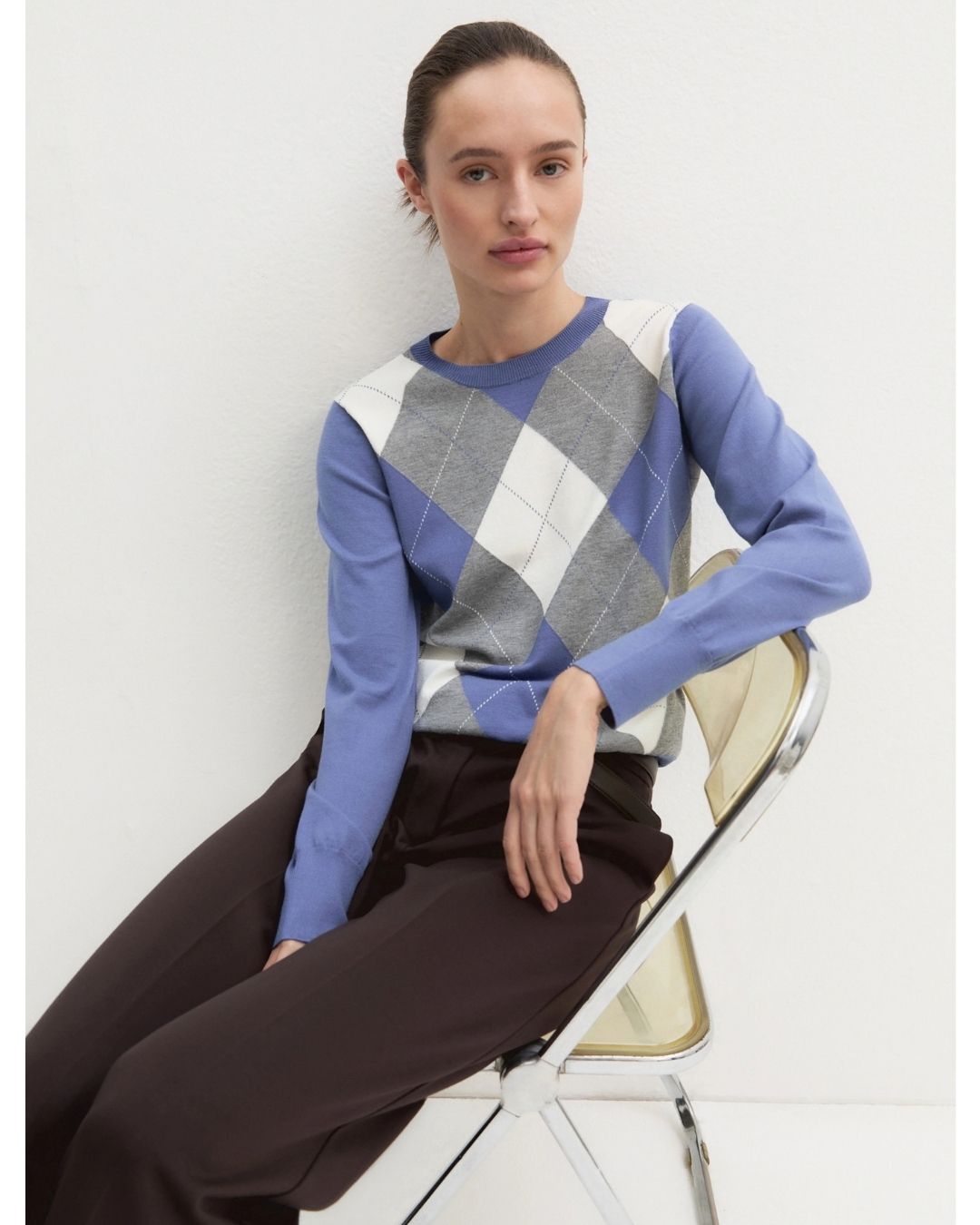 Maglia aderente stretch Emmcarabo Ortensia 2625366131200 008 EMME MARELLA 