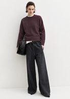 Maglia in pura lana Emmrea Merlot 2625366132200 005 EMME MARELLA 