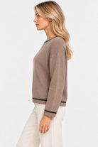 Maglia in filato lana e cashmere Emmegrege Tortora 2625366241200 010 EMME MARELLA 