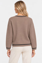 Maglia in filato lana e cashmere Emmegrege Tortora 2625366241200 010 EMME MARELLA 